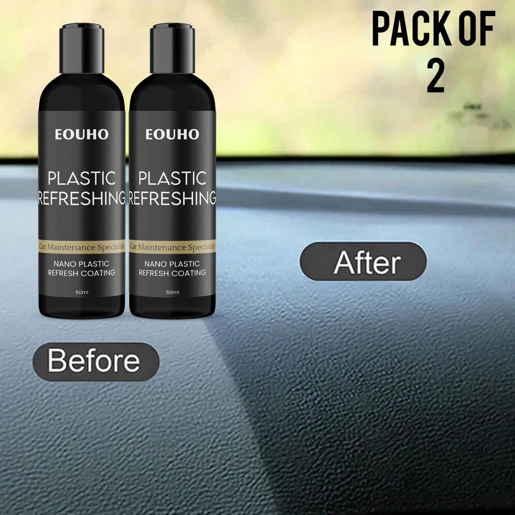 EOUHO Plastic Revitalizing Coating Agent(Pack Of 2)