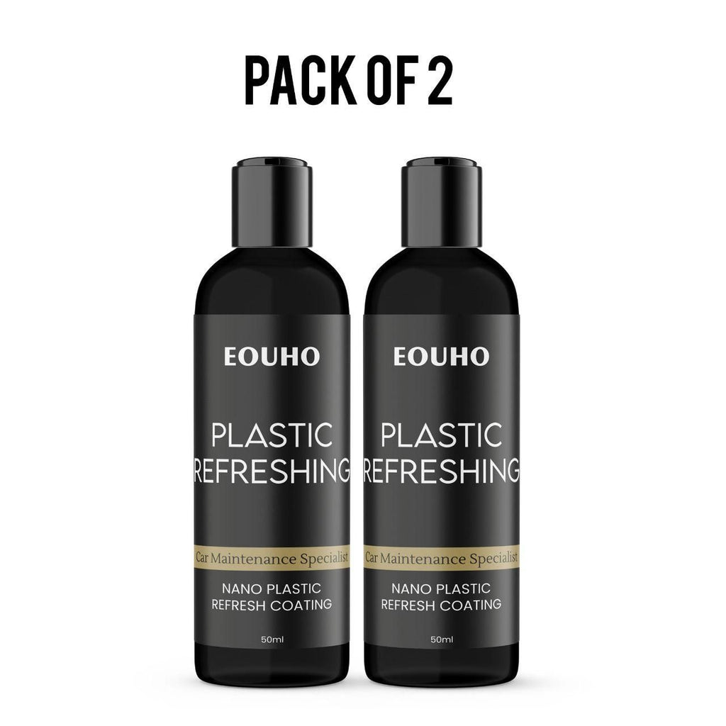 EOUHO Plastic Revitalizing Coating Agent(Pack Of 2)