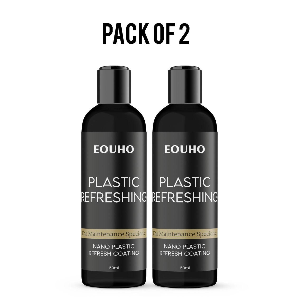 EOUHO Plastic Revitalizing Coating Agent(Pack Of 2)
