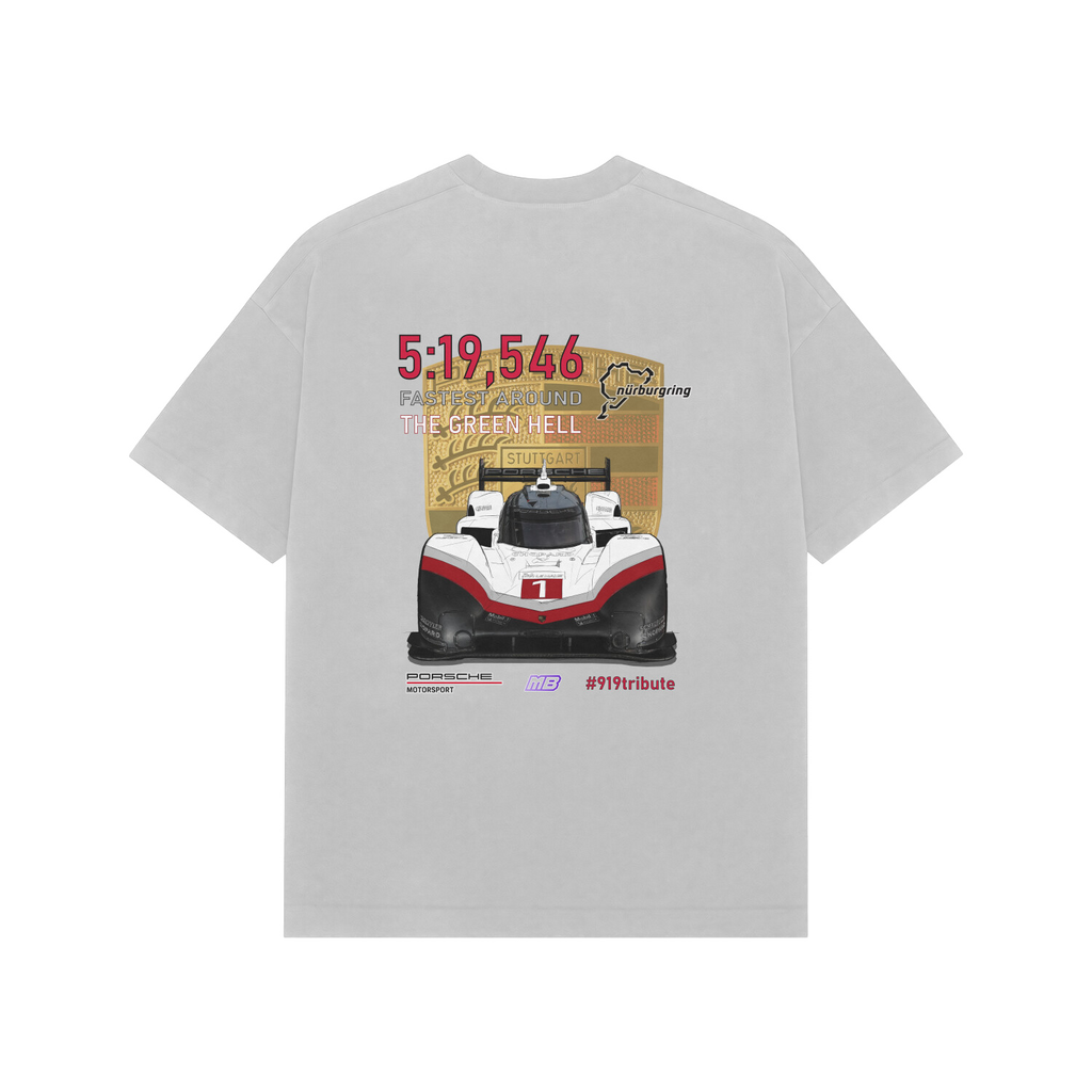 919 Hybrid Evo Nürburgring Record Oversized T-Shirt