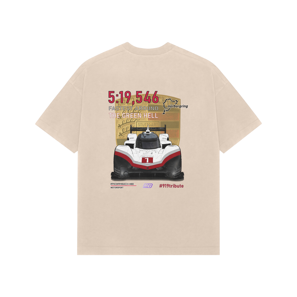919 Hybrid Evo Nürburgring Record Oversized T-Shirt