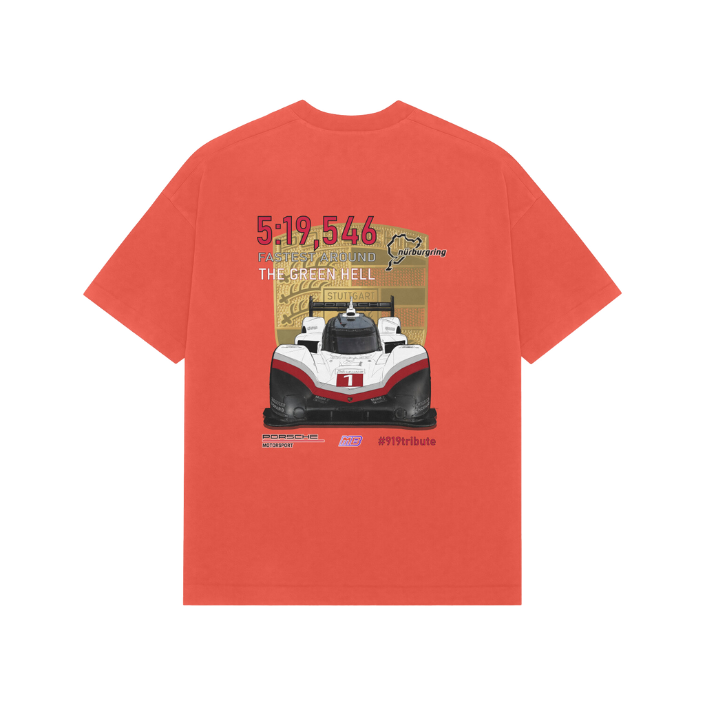 919 Hybrid Evo Nürburgring Record Oversized T-Shirt