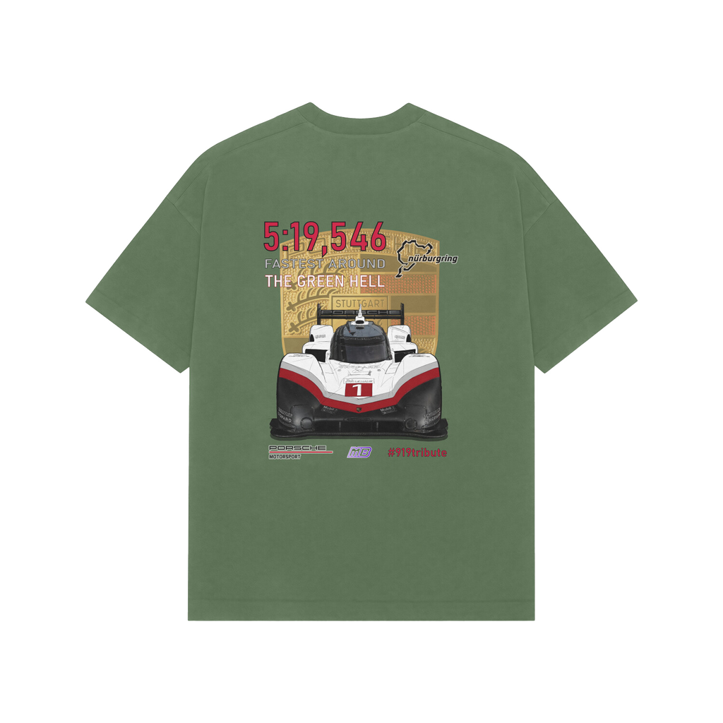 919 Hybrid Evo Nürburgring Record Oversized T-Shirt