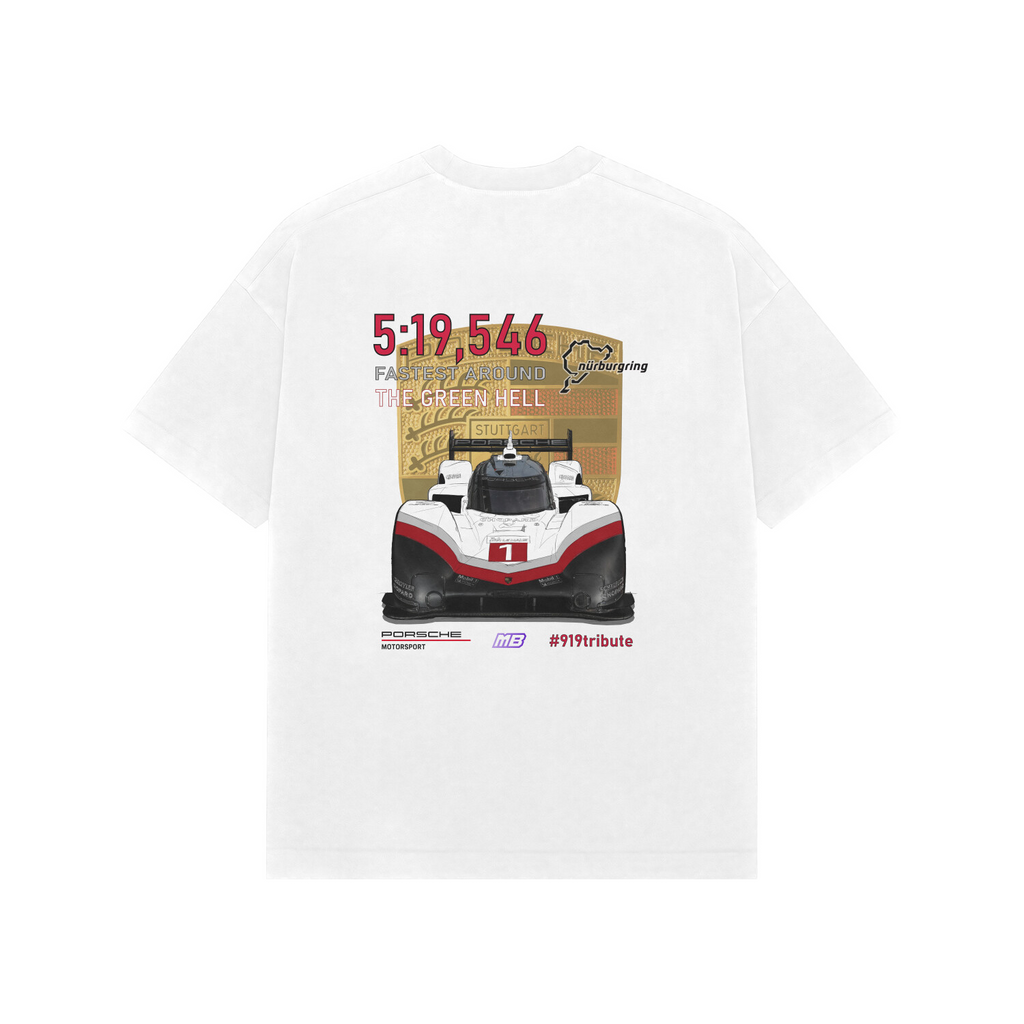 919 Hybrid Evo Nürburgring Record Oversized T-Shirt