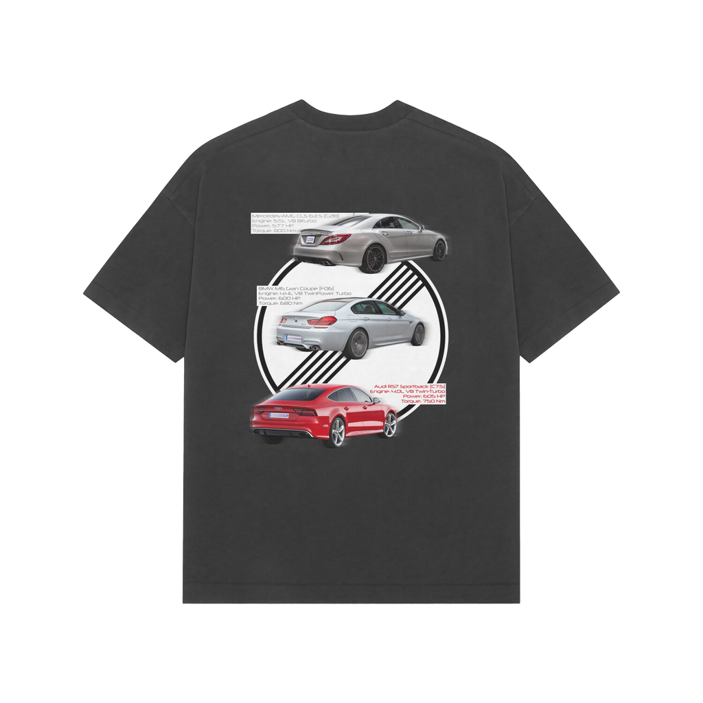 AutoBahn Missiles Oversized T-shirts