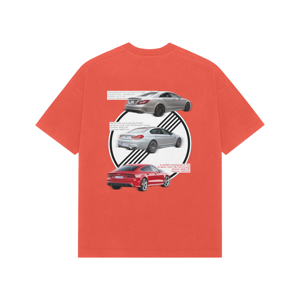 AutoBahn Missiles Oversized T-shirts