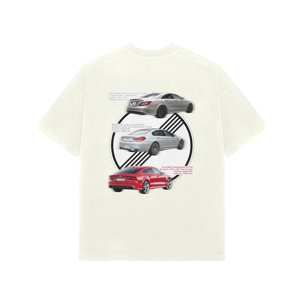 AutoBahn Missiles Oversized T-shirts