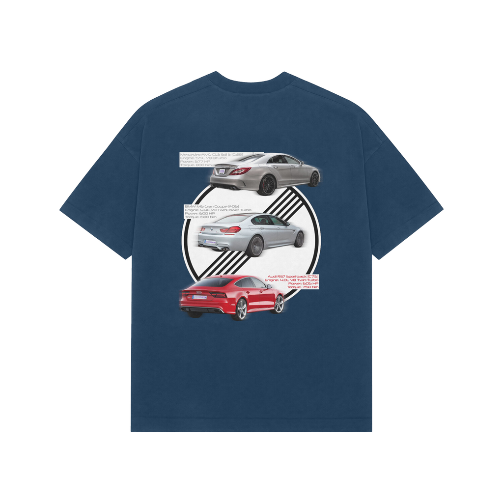 AutoBahn Missiles Oversized T-shirts