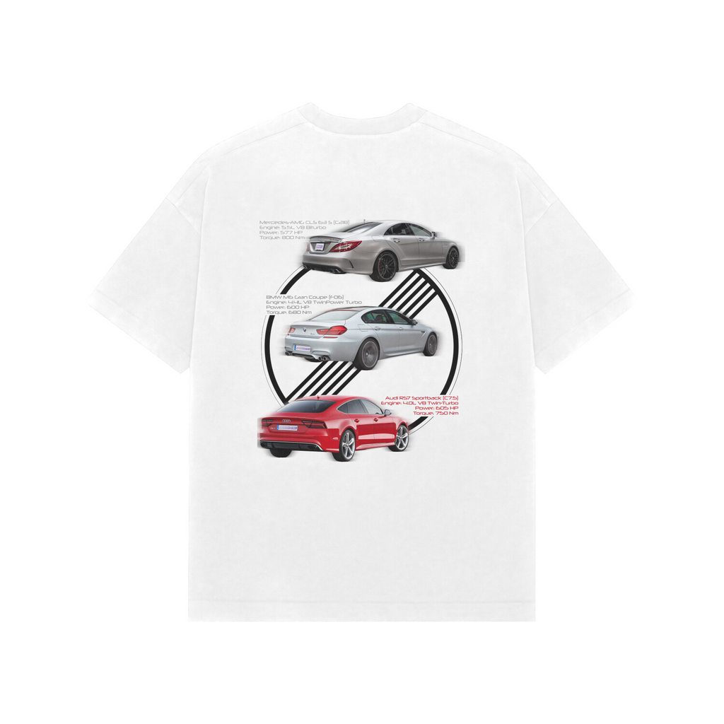 AutoBahn Missiles Oversized T-shirts