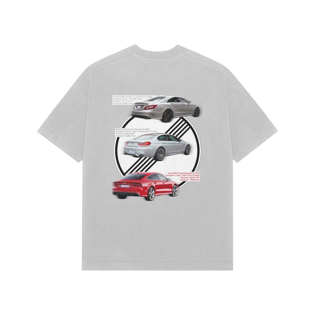AutoBahn Missiles Oversized T-shirts