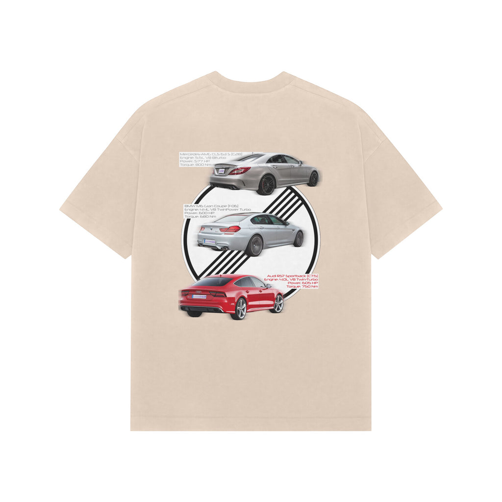 AutoBahn Missiles Oversized T-shirts