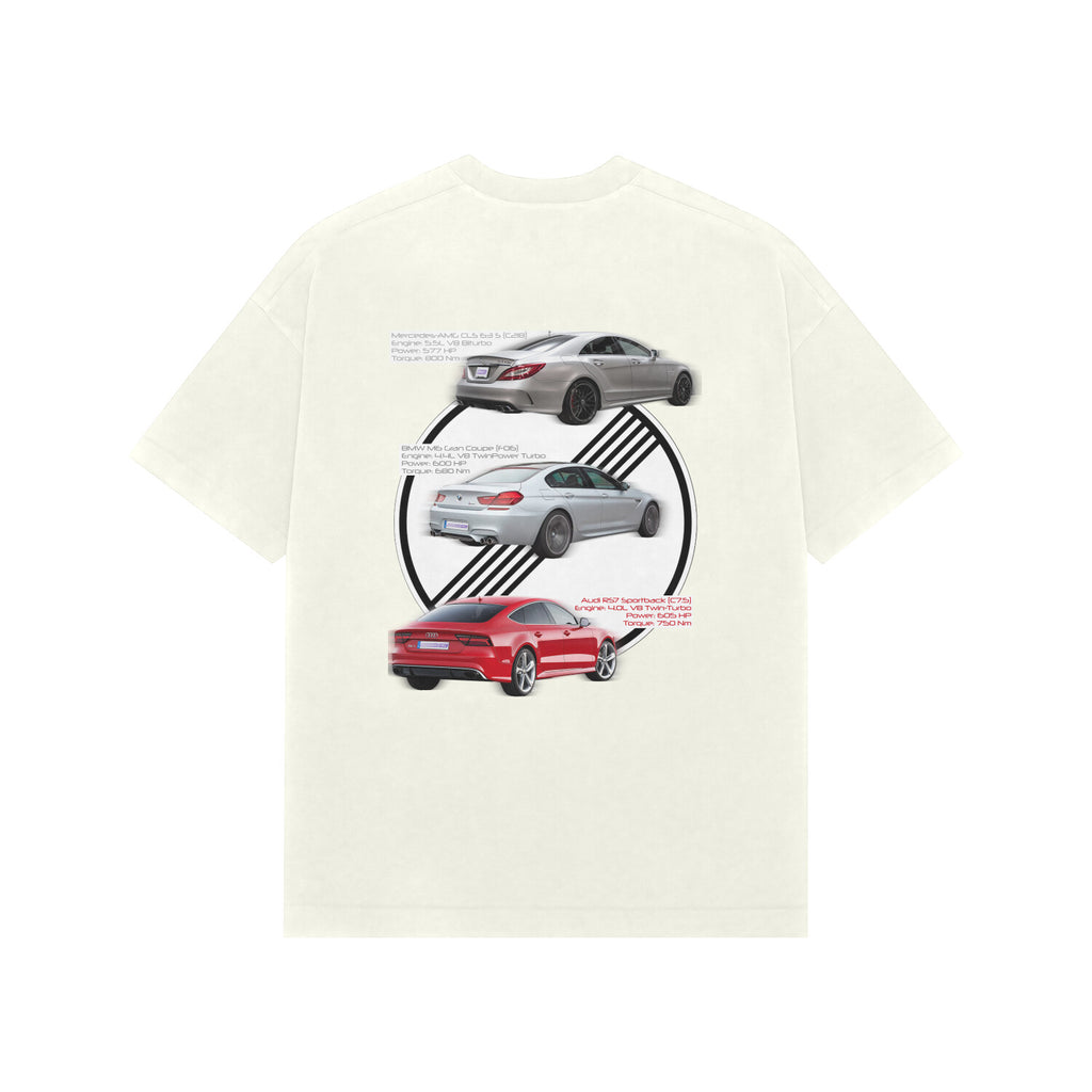 AutoBahn Missiles Oversized T-shirts