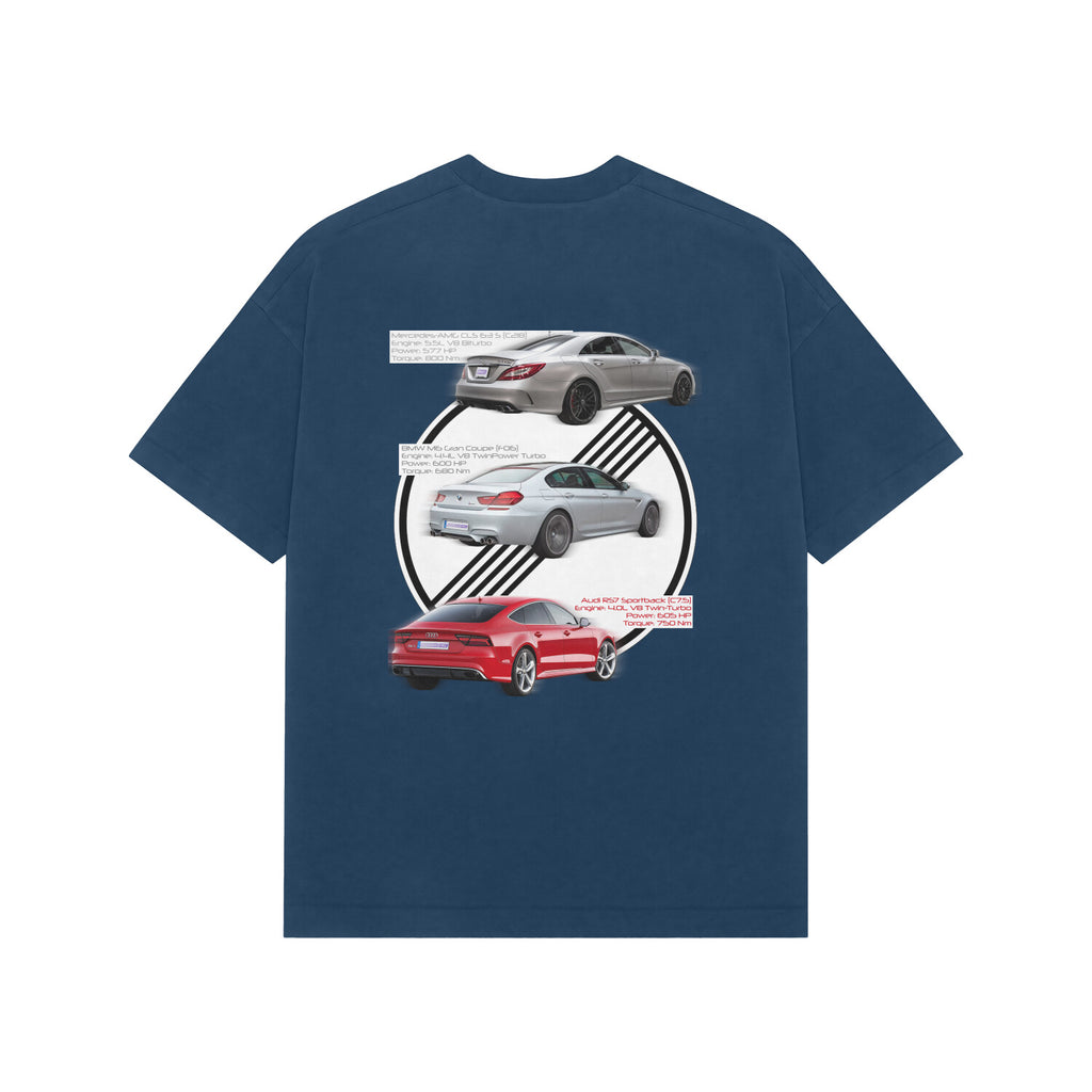AutoBahn Missiles Oversized T-shirts