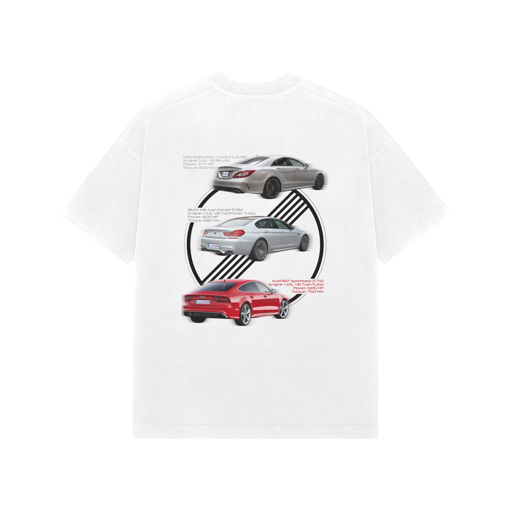 AutoBahn Missiles Oversized T-shirts