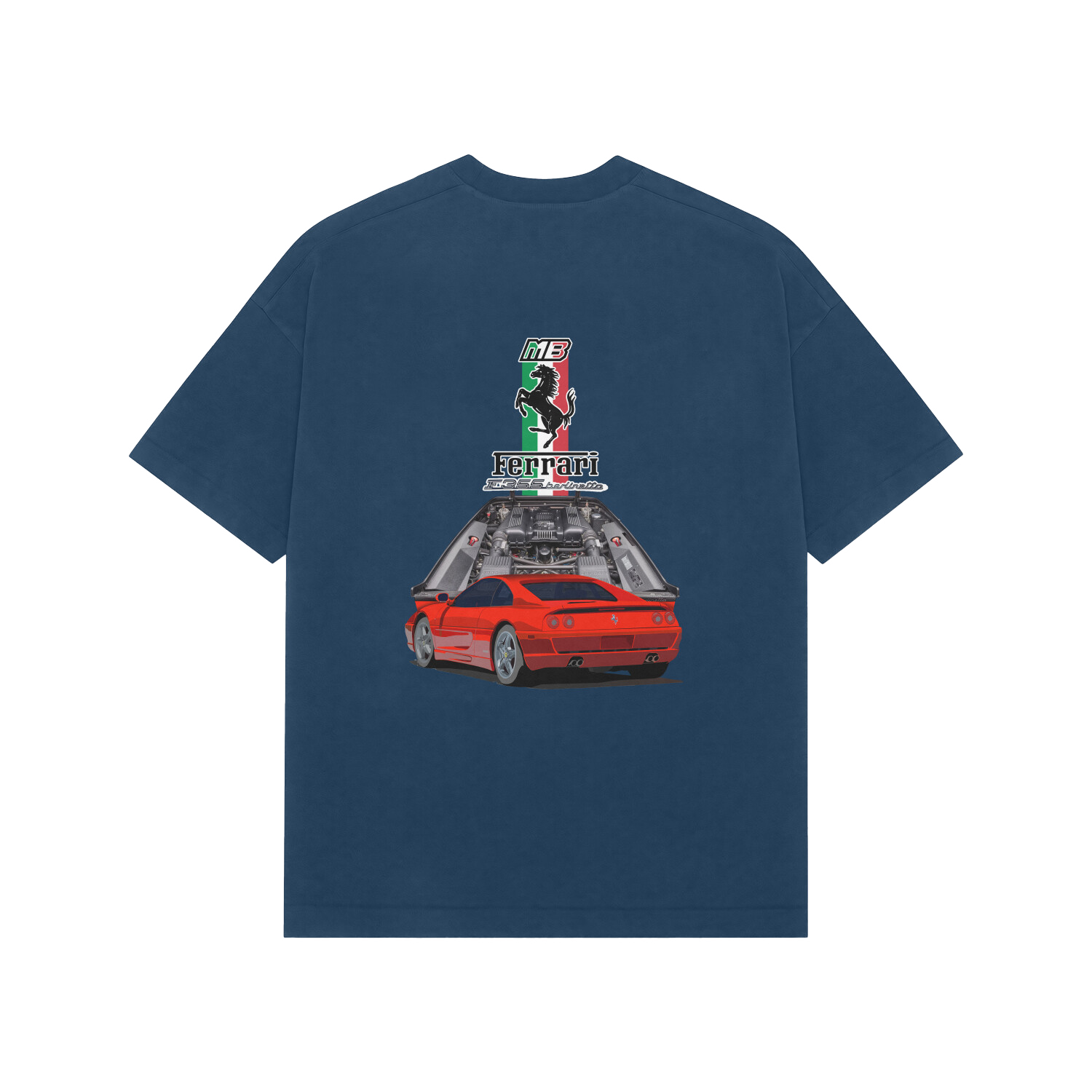 F355 Berlinetta: Premium Oversized T-Shirt