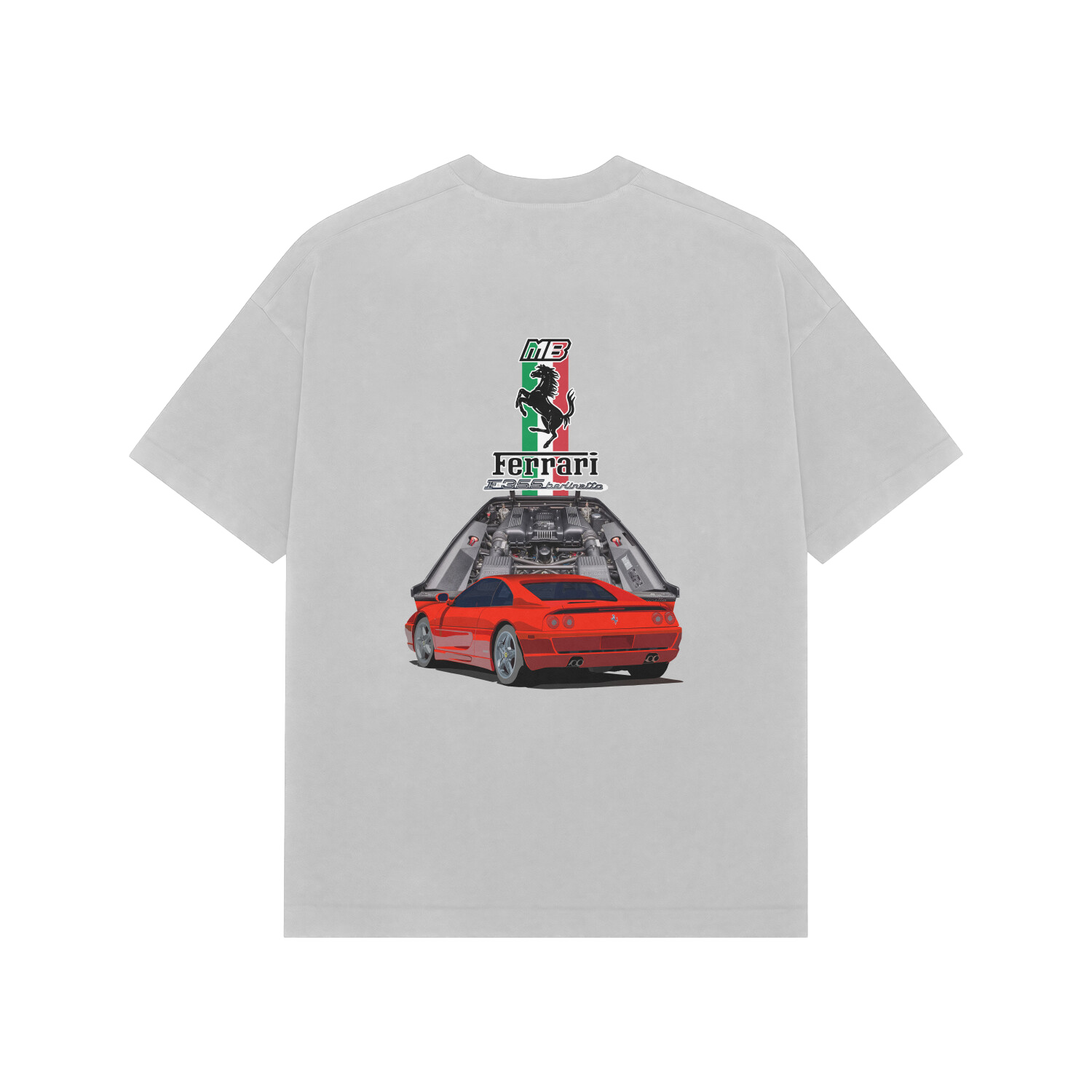 F355 Berlinetta: Premium Oversized T-Shirt
