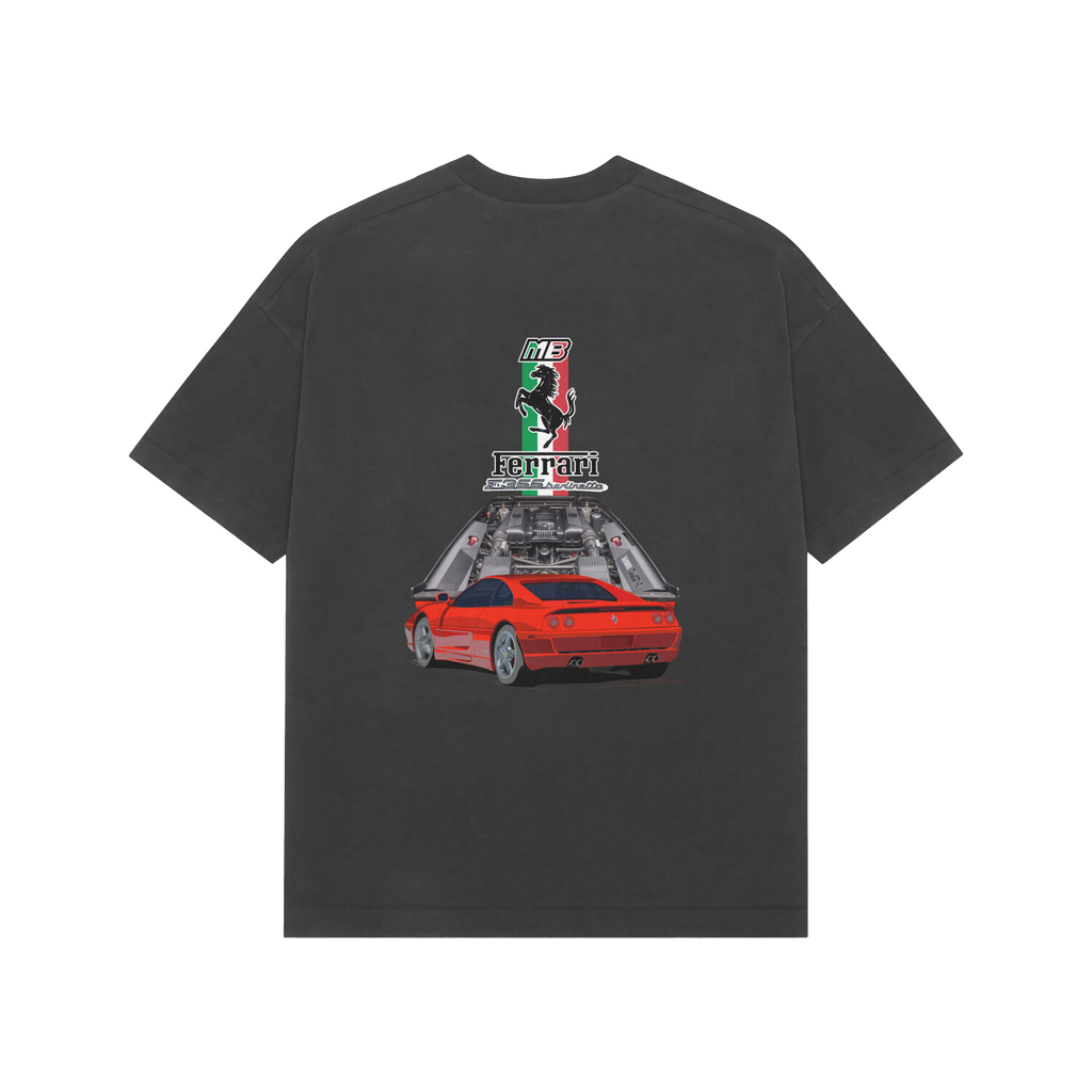 F355 Berlinetta: Premium Oversized T-Shirt