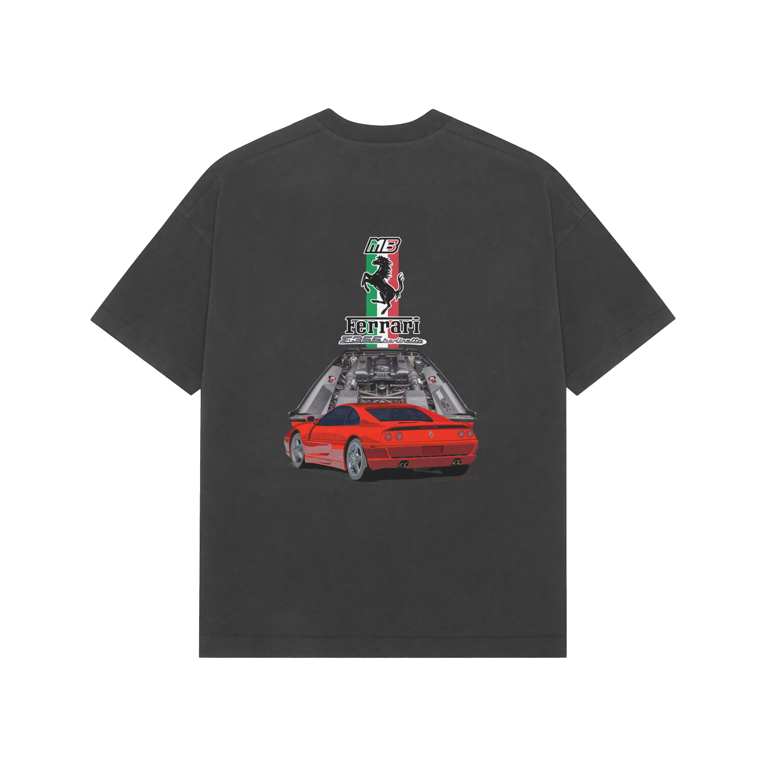F355 Berlinetta: Premium Oversized T-Shirt