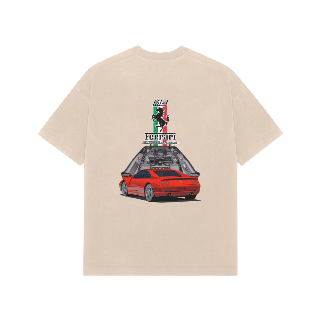 F355 Berlinetta: Premium Oversized T-Shirt