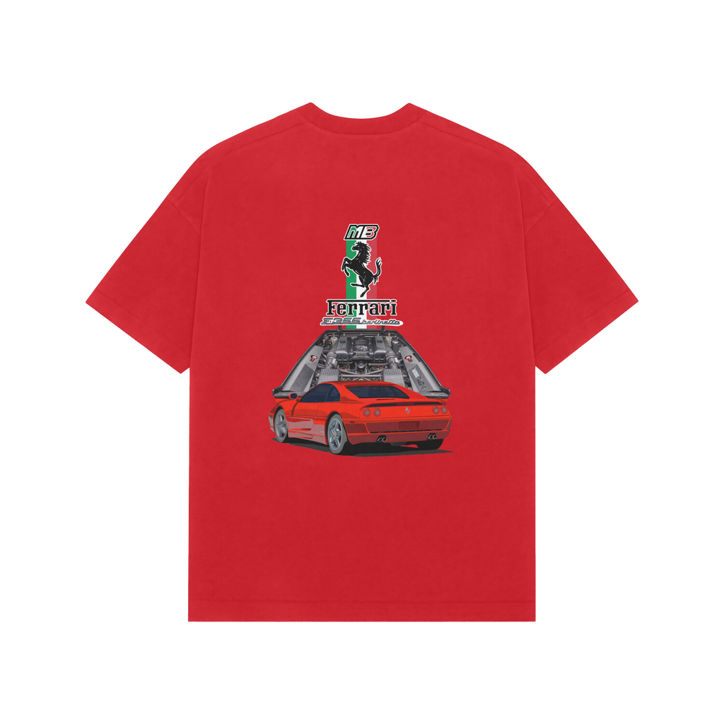 F355 Berlinetta: Premium Oversized T-Shirt