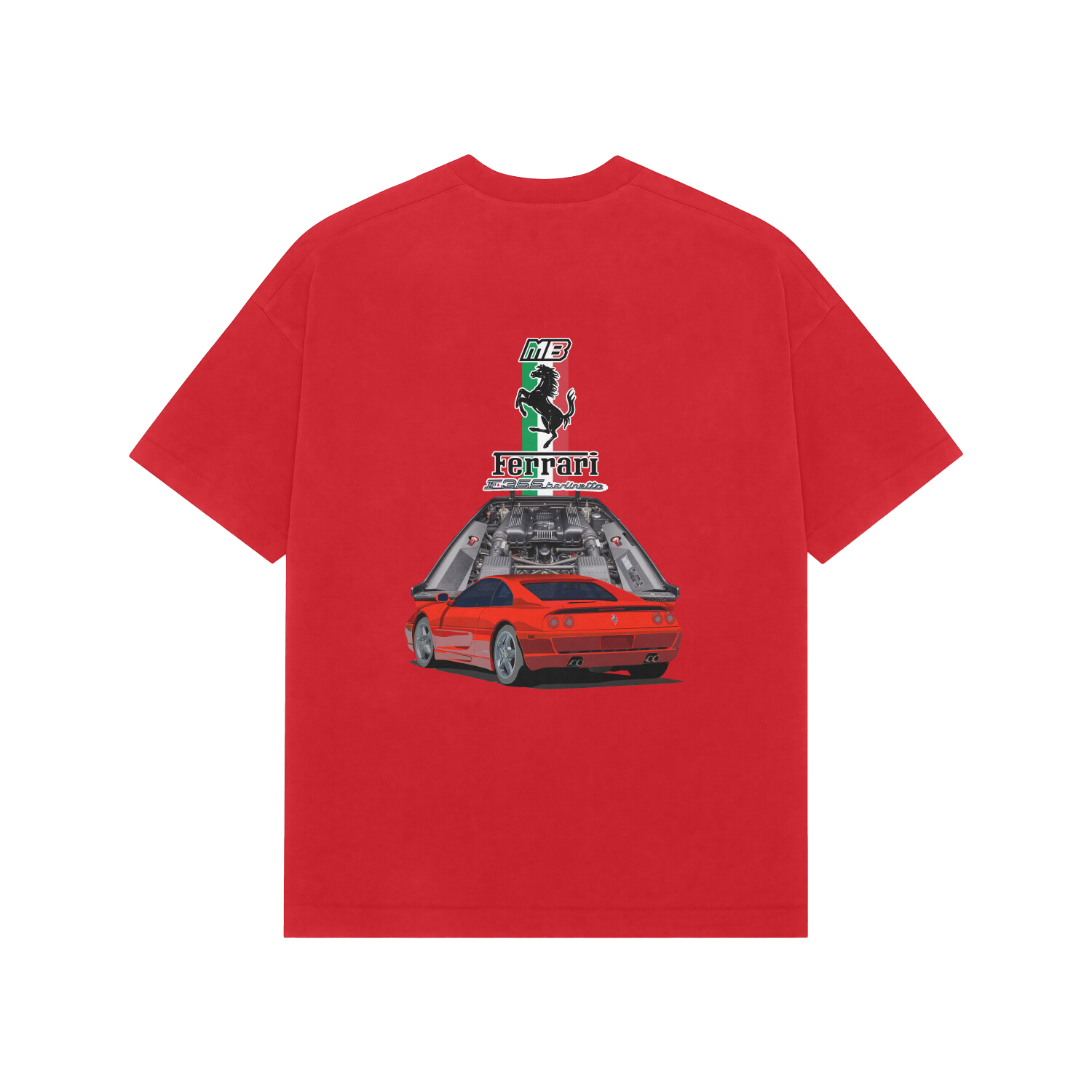 F355 Berlinetta: Premium Oversized T-Shirt