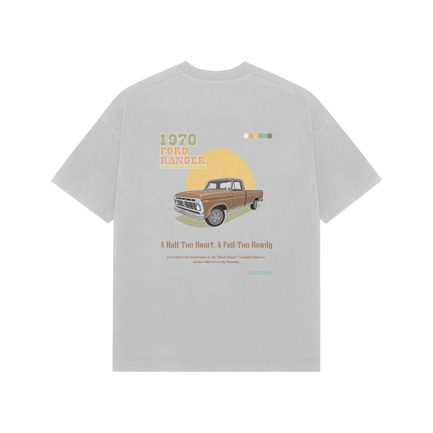 Ford F100: Rowdy Ranger Oversized T-Shirt
