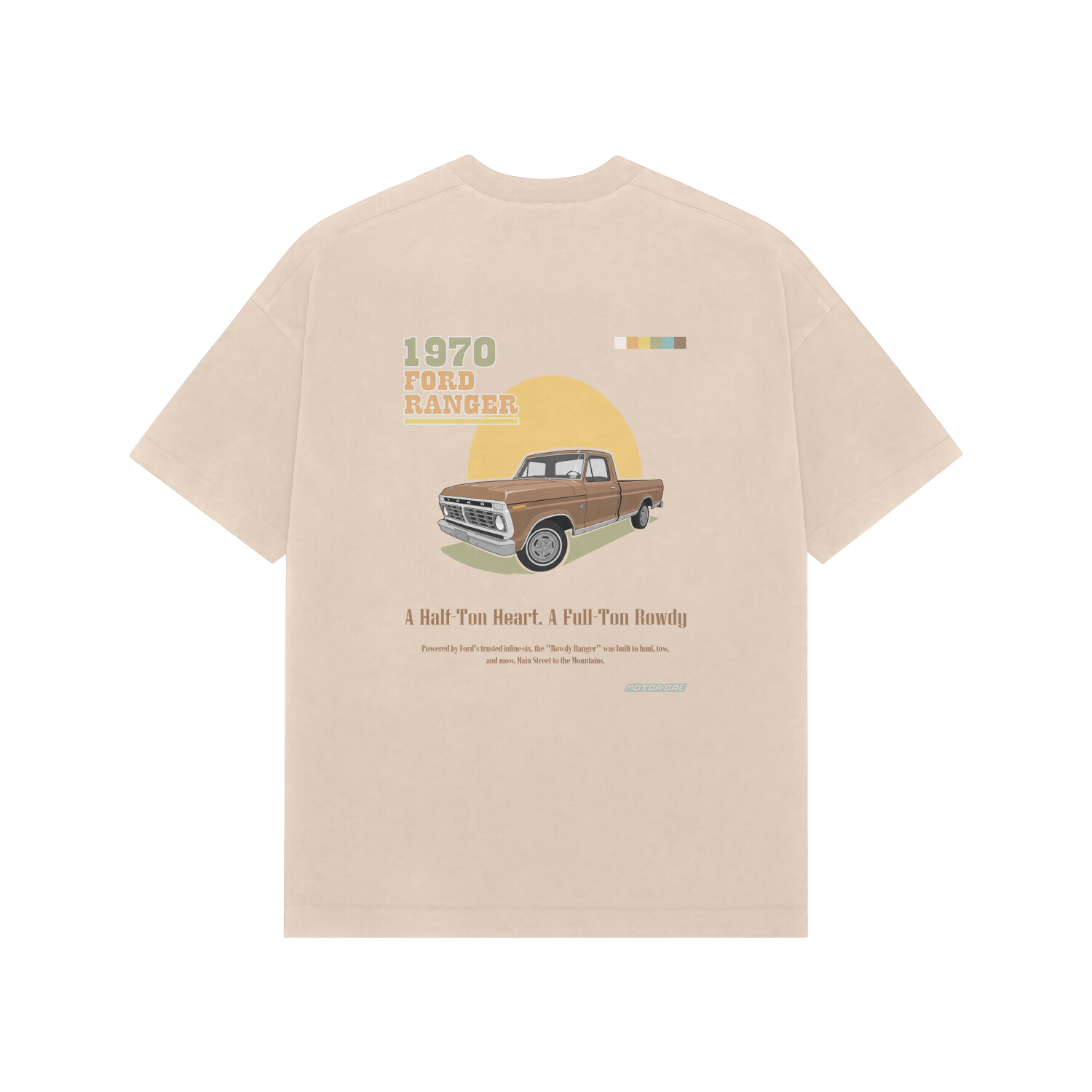 Ford F100: Rowdy Ranger Oversized T-Shirt