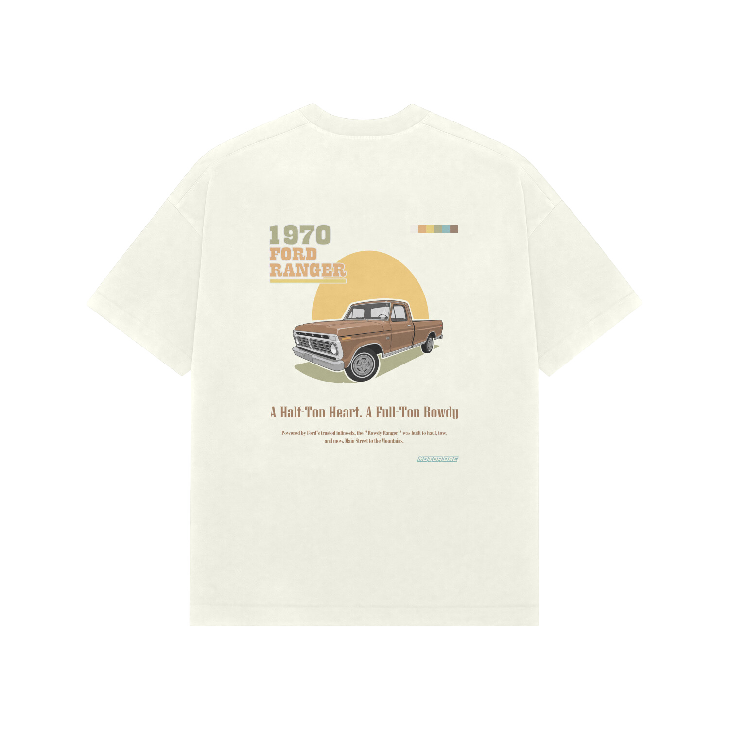 Ford F100: Rowdy Ranger Oversized T-Shirt