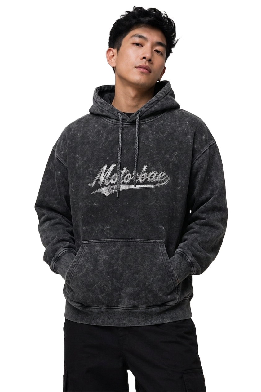 MB Essentials: Classic Acid Washed Hoodie
