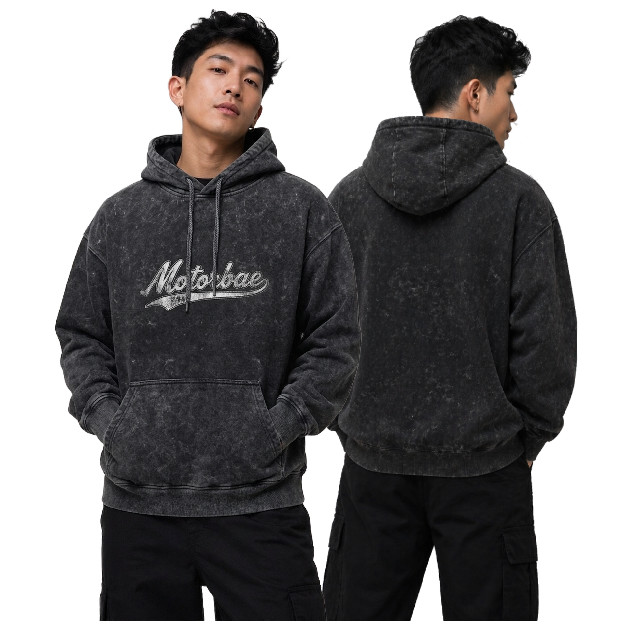 MB Essentials: Classic Acid Washed Hoodie